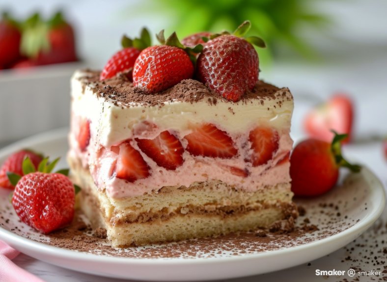  Truskawkowe tiramisu 