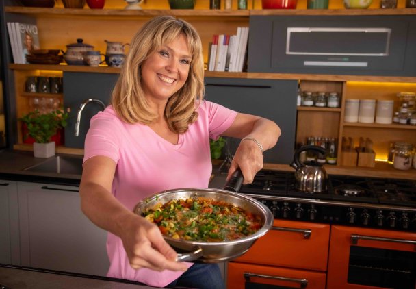 Ewa gotuje w stylu orientalnym. Jest pysznie i bardzo aromatycznie