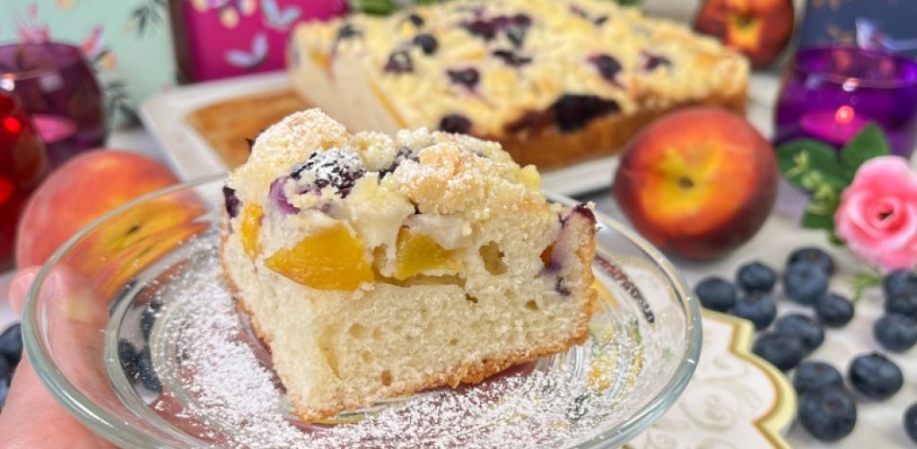 Ciasto widelcem mieszane - szybkie ciasto na lato!