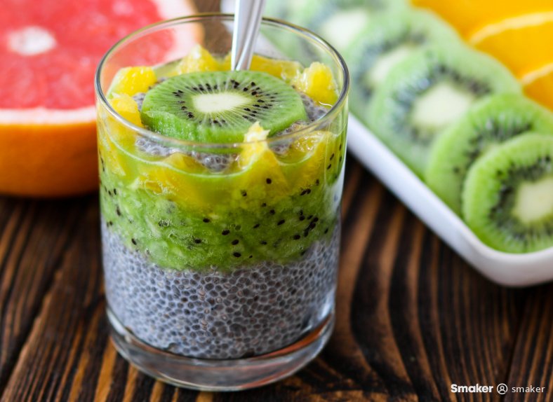  Tropikalny pudding chia 