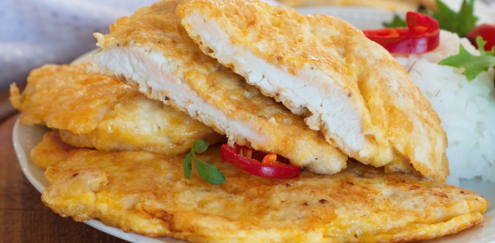 Sznycle w cieście naleśnikowym