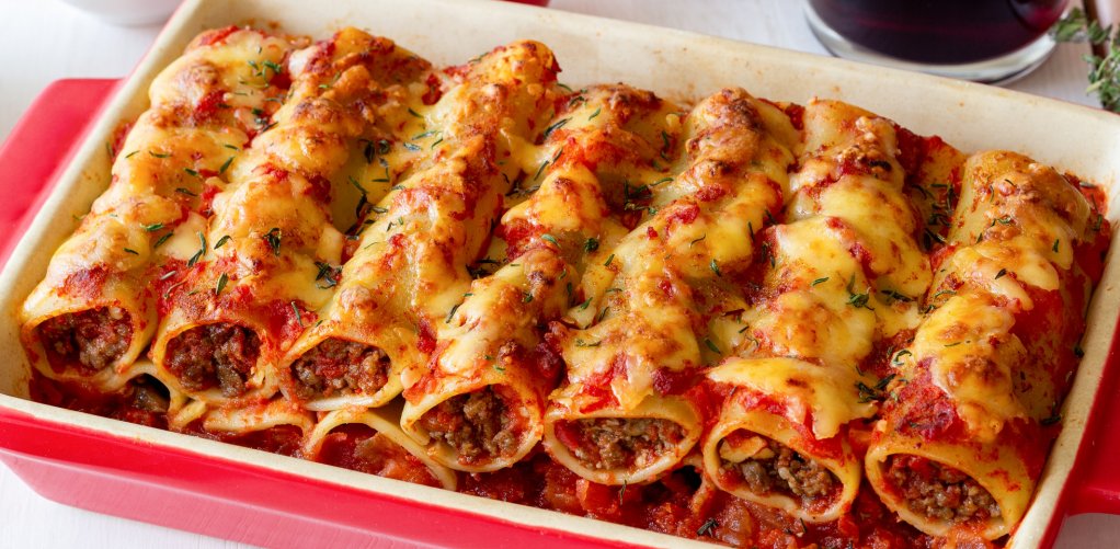 Zapiekane roladki naleśnikowe