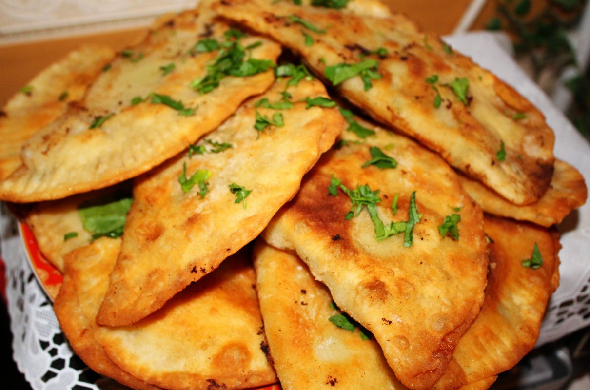 Pierogi empanadas z dynią
