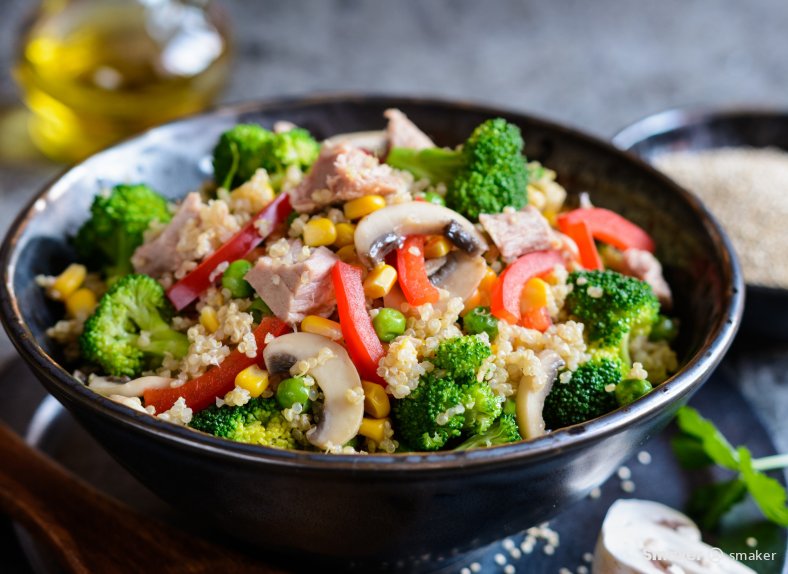  Zdrowa sałatka na kolację 