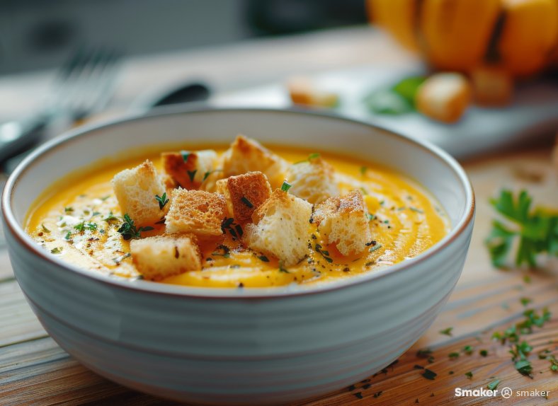  Zupa krem z dyni piżmowej 