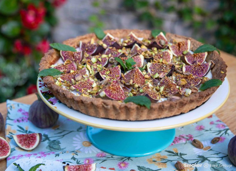  Tarta z figami i ricottą według Ewy Wachowicz 