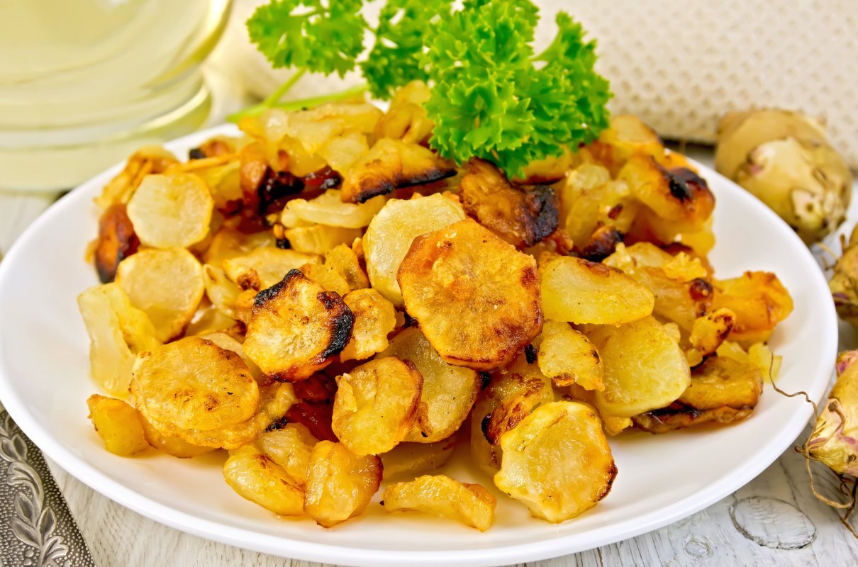 Frytki z topinamburu