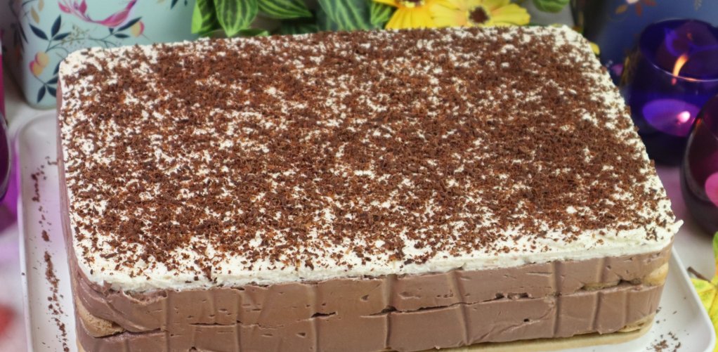 Kakaowy sernik gotowany