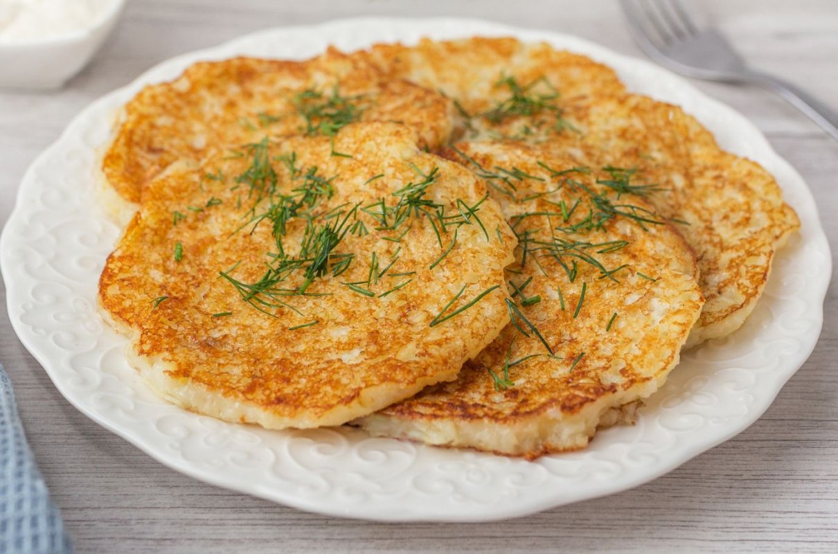 Placuszki z wczorajszych ziemniaków. Najlepszy przepisy z notatnika mojej babci