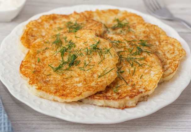 Placuszki z wczorajszych ziemniaków