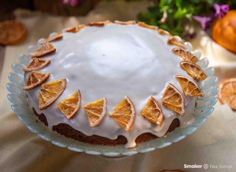  Ciasto pomarańczowe według Ewy Wachowicz 