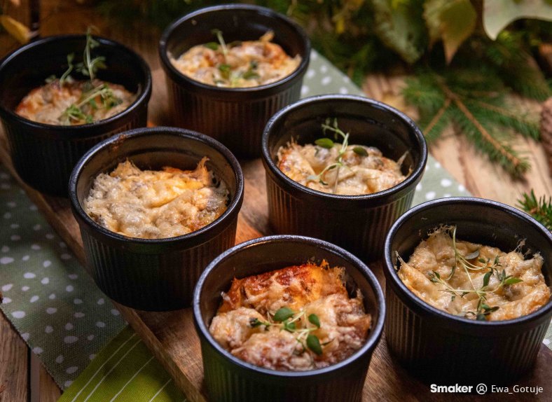  Grzybowy crème brûlée według Ewy Wachowicz 