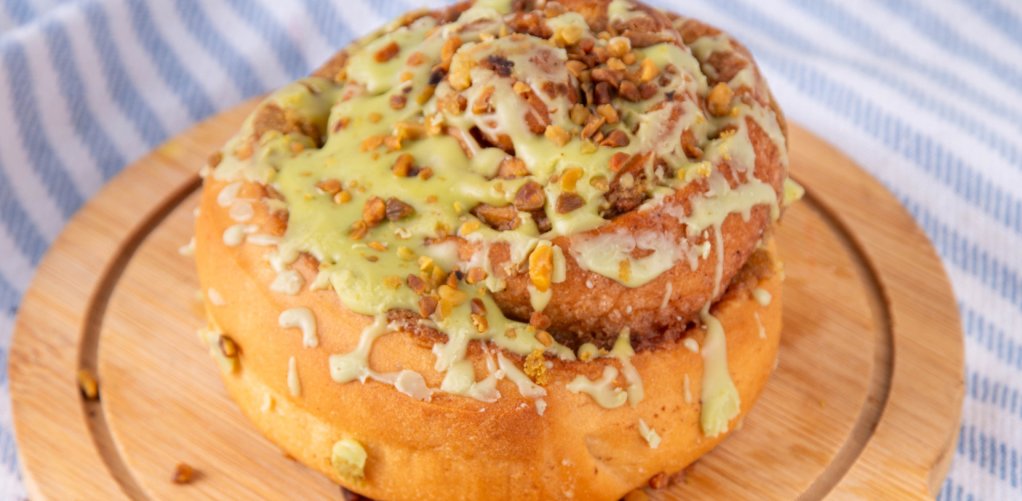 Cynamonki z pistacjami