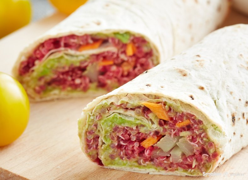  Wrapy z tortilli w wersji fit 