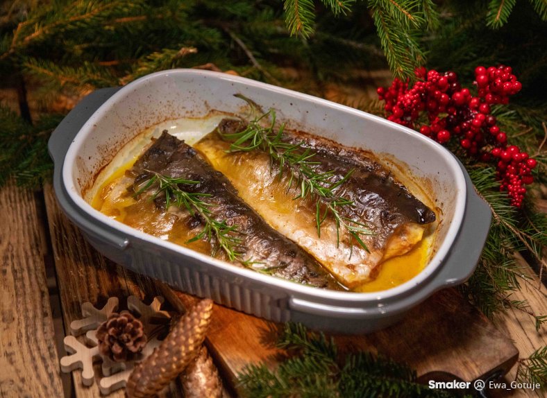  Karp pieczony w curry z gorczycą według Ewy Wachowicz 