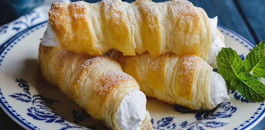 Rurki z kremem mascarpone