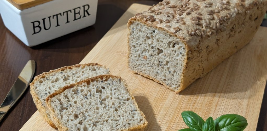 Chleb pszenno żytni na zakwasie bez wyrabiania