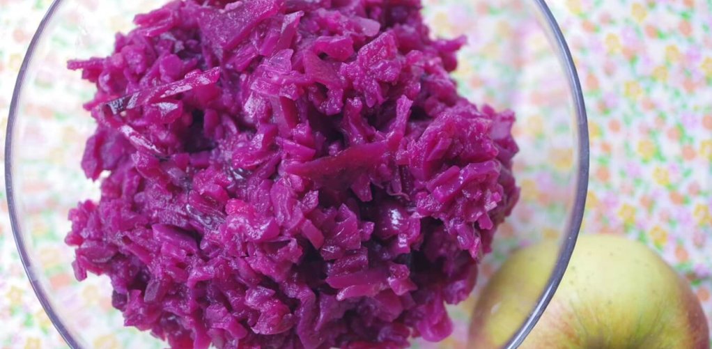 Sałatka z czerwonej kapusty