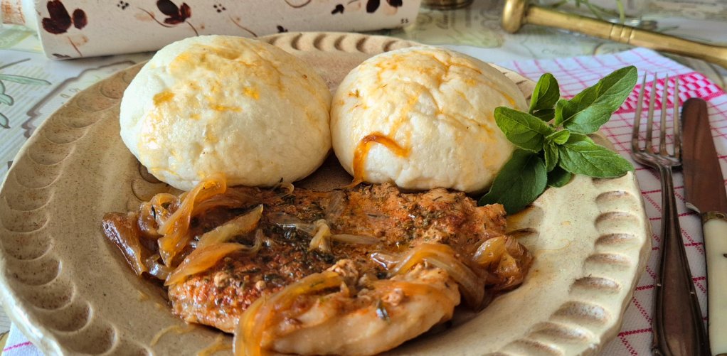 Bitki schabowe z cebulą