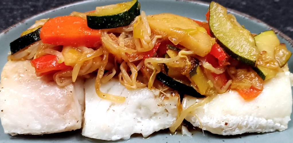 Potrawka z dorsza z warzywami