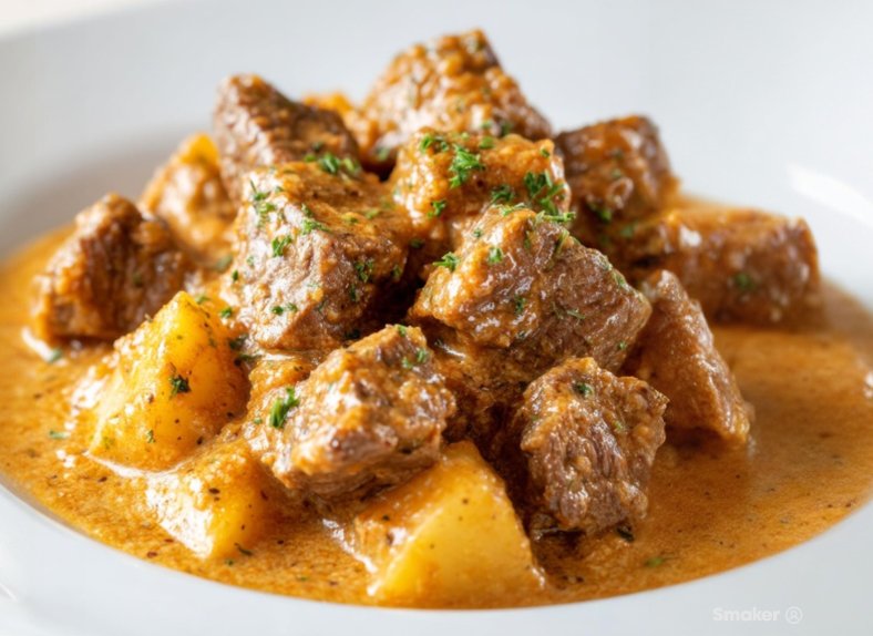  Gulasz wołowy z ziemniakami 