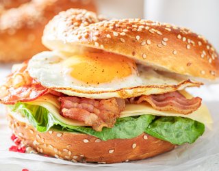 Śniadaniowy bajgiel