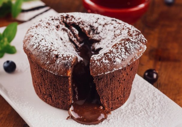 Czekoladowe lava cake