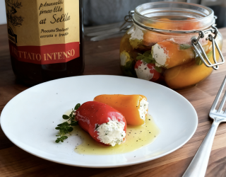 faszerowane mini papryczki