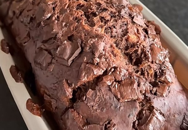 Chlebek bananowy z czekoladą