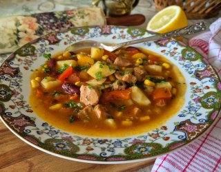 Zupa meksykańska gulaszowa