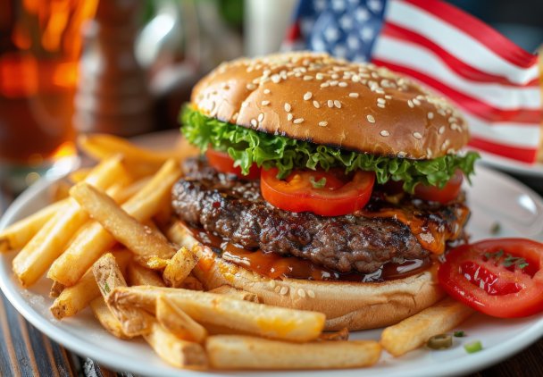 Amerykański burger