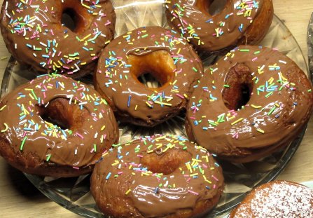 OPONKI DROŻDŻOWE/DONUTY/PĄCZKI delikatne, puszyste