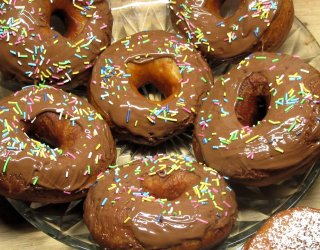 OPONKI DROŻDŻOWE/DONUTY/PĄCZKI delikatne, puszyste