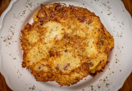 Placek ziemniaczany bez smażenia i bez mąki