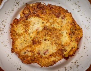 Placek ziemniaczany bez smażenia i bez mąki