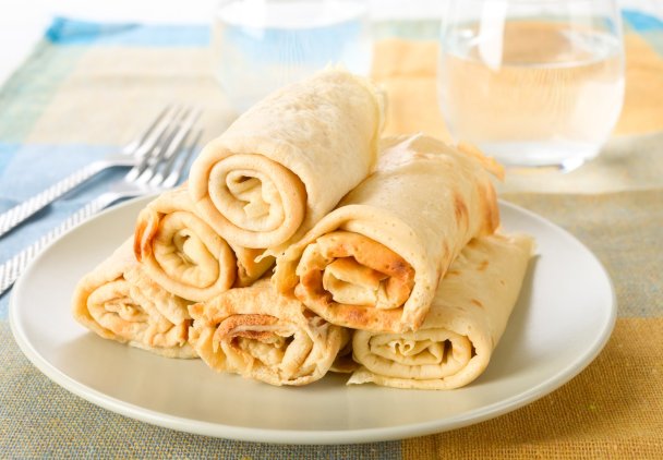 Naleśniki z warzywami z rosołu