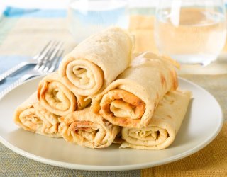 Naleśniki z warzywami z rosołu