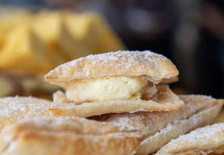 Kremówki Maćki z ciasta francuskiego