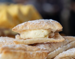 Kremówki Maćki z ciasta francuskiego