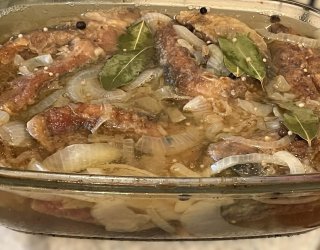 Wigilijny karp w occie