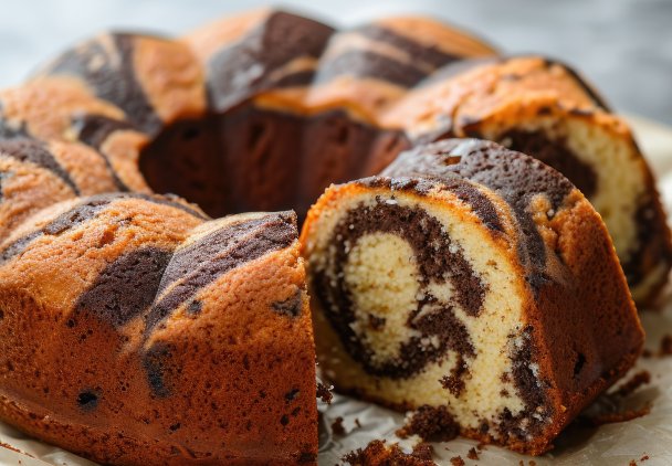 Babka marmurkowa, która zawsze się udaje