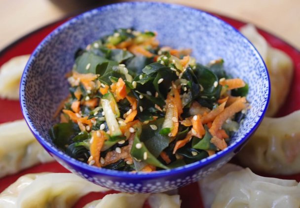 Sałatka z wodorostów wakame