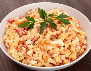 Pasta jajeczna z papryką