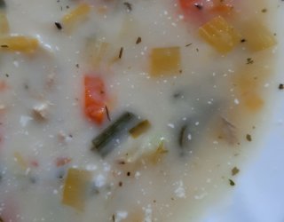 jarzynowa na mięsnym wywarze