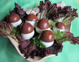 Jajka wielkanocne borowiki