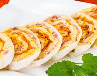 Wielkanocne roladki z tortilli