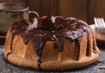 Aromatyczna babka kawowa