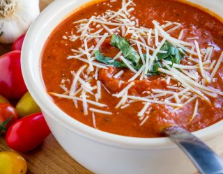 Zupa krem z pomidorów z puszki