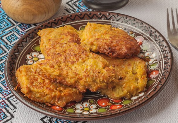 Placki z kiszonej kapusty