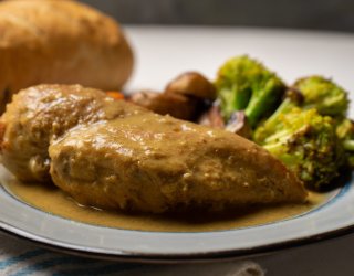 Kurczak w sosie musztardowym